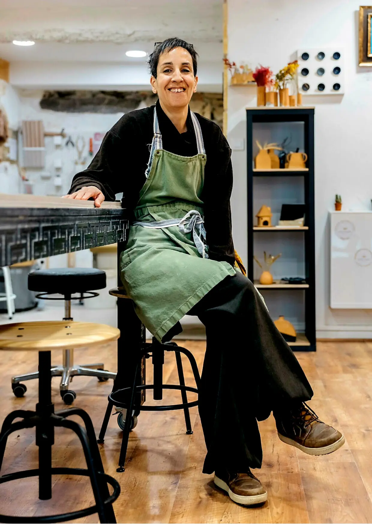 Portrait de Carine - Atelier Kaolin Grenoble
