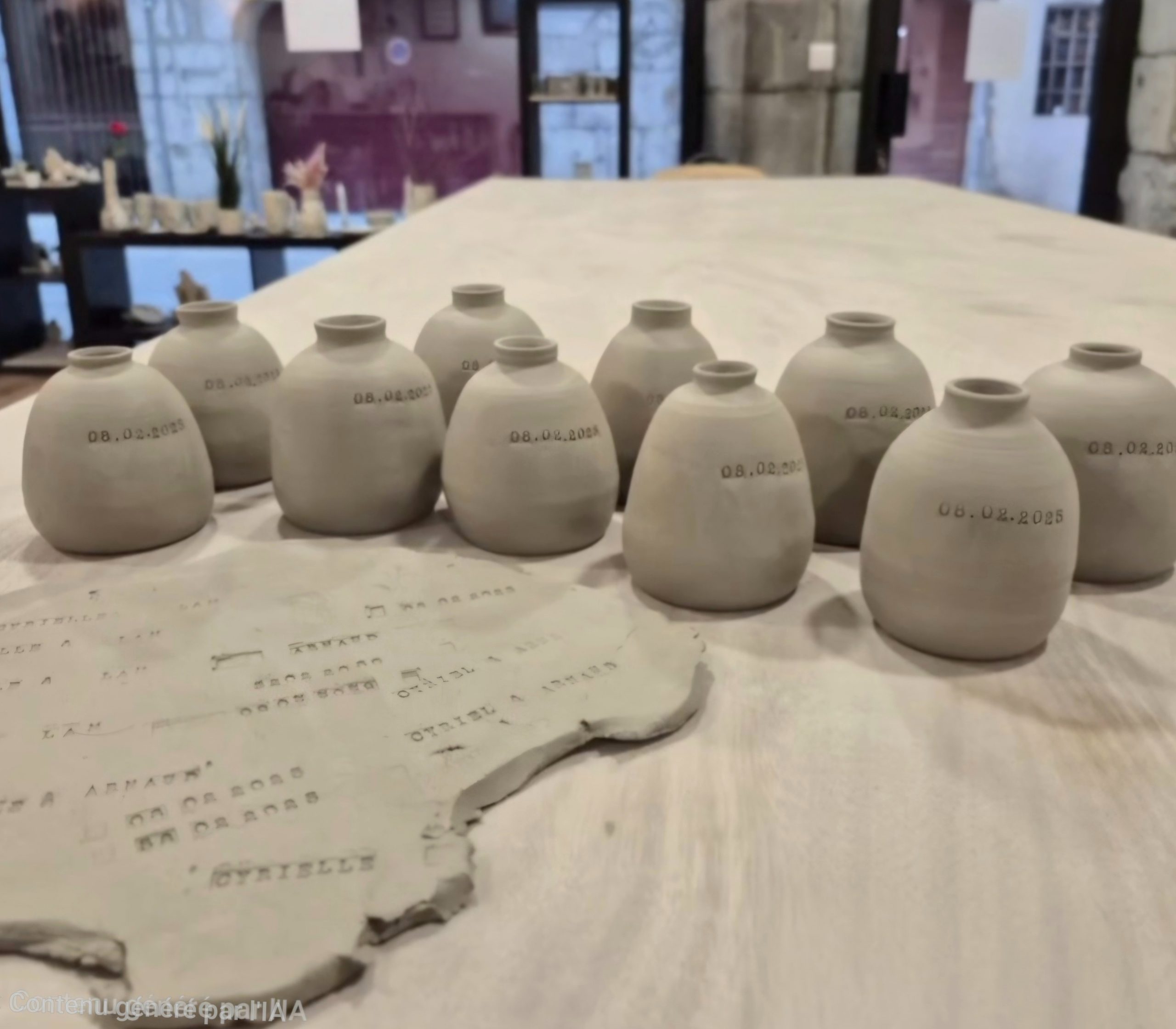 commande vases personnalisées mariage